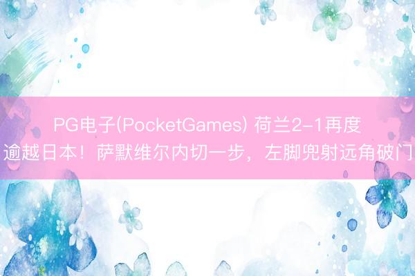 PG电子(PocketGames) 荷兰2-1再度逾越日本！萨默维尔内切一步，左脚兜射远角破门